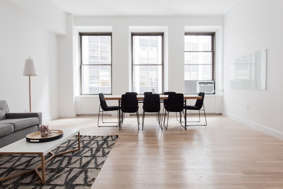 A Clean Interior with Chairs